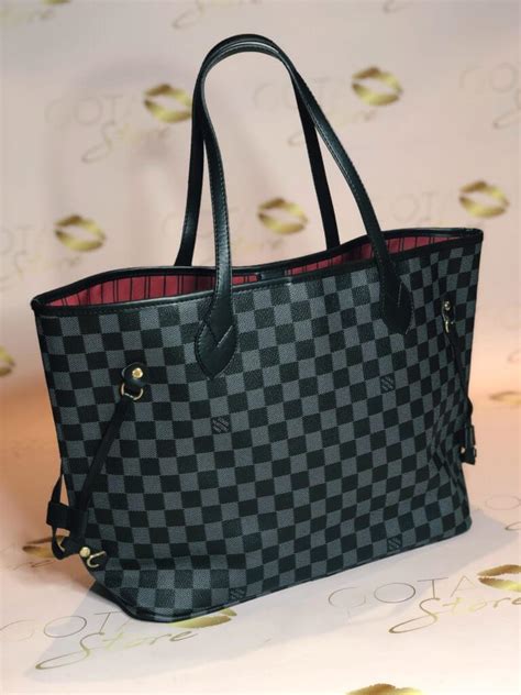 lv neverfull graphite|louis vuitton neverfull.